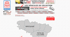 Desktop Screenshot of calage44.com